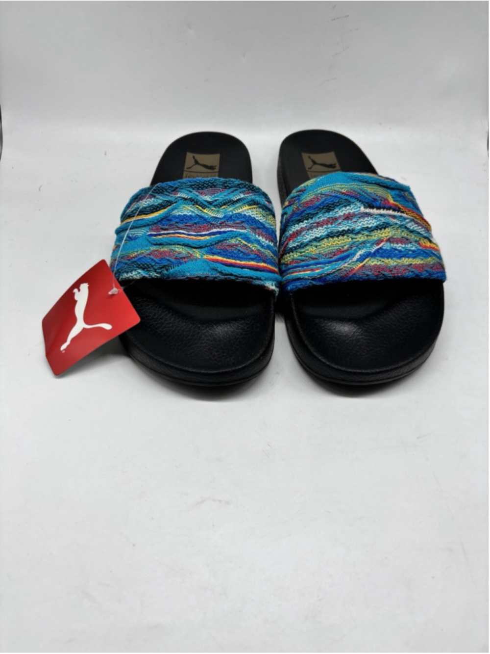 Puma x Coogi Leadcat Slides Island Paradise Men’s 12 Multi 367507-01 NWT